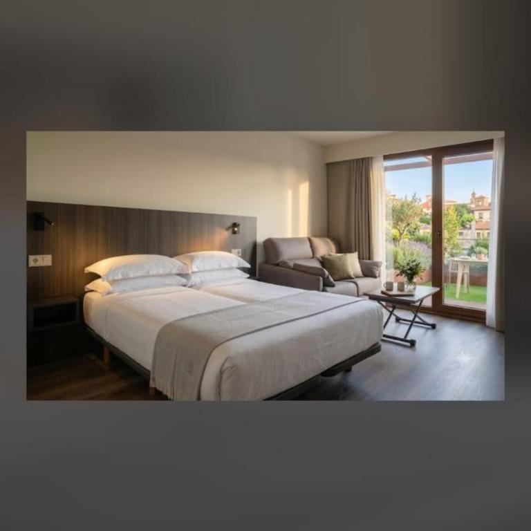 Apartahotel Prada Somió - Habitación Doble - 2 camas - 9