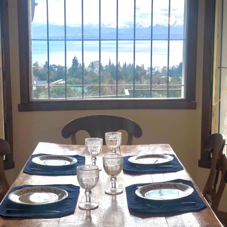 Departamento para dos personas con amplio deck y vista al lago - Apartamento de 1 dormitorio - 1