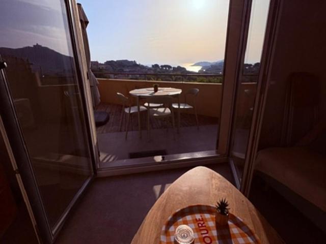 L escapade Colliourencque - Vue mer, Clim, Parking - Appartement 1 Chambre avec Vue sur la Mer et Terrasse - 8