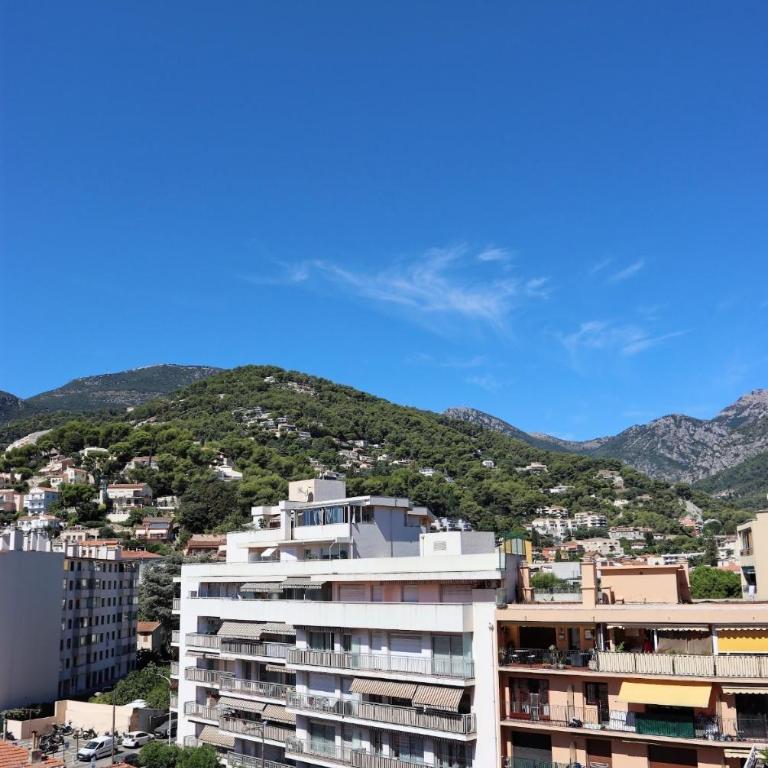 La Terrasse du Cap - Near Monaco - Parking - AC - Apartment mit 1 Schlafzimmer, Meerblick und Terrasse - 3
