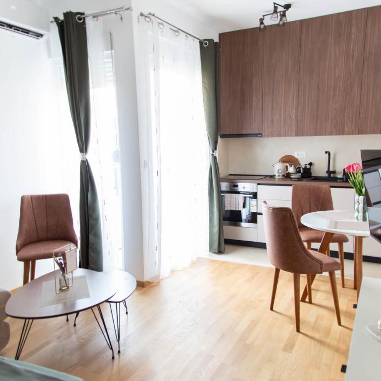 Tulip Apartments Podgorica - New Studio, Self Check-in, Airport Pickup - One-Bedroom Apartment - 2