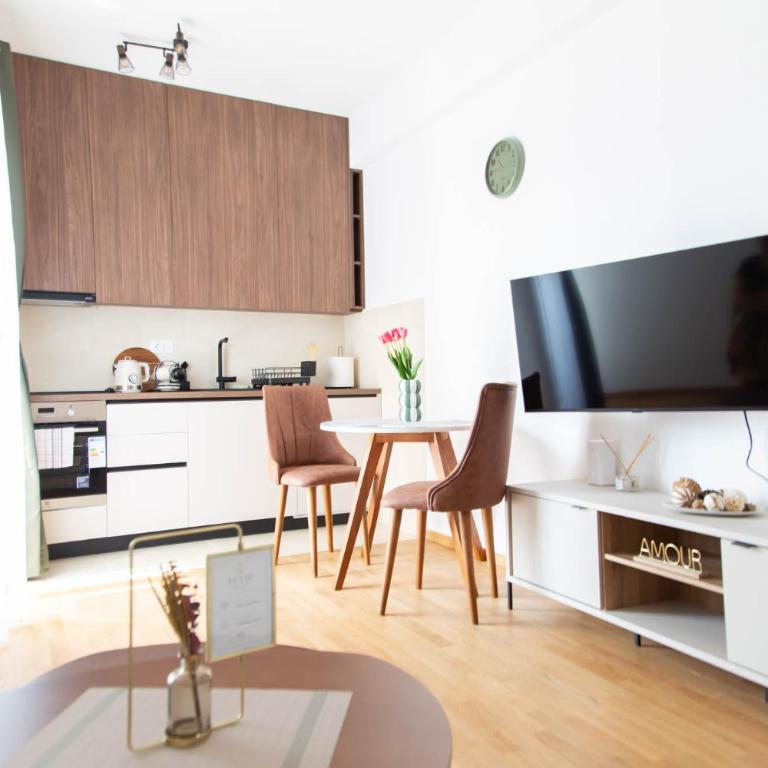 Tulip Apartments Podgorica - New Studio, Self Check-in, Airport Pickup - One-Bedroom Apartment - 20