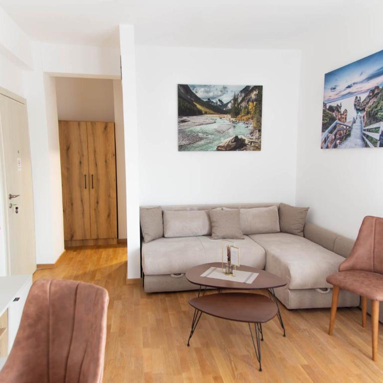 Tulip Apartments Podgorica - New Studio, Self Check-in, Airport Pickup - One-Bedroom Apartment - 5
