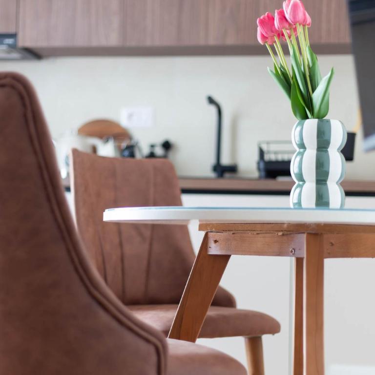 Tulip Apartments Podgorica - New Studio, Self Check-in, Airport Pickup - One-Bedroom Apartment - 25