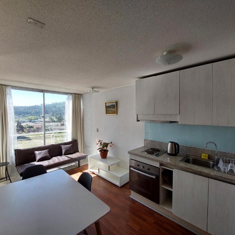Departamento central cercano al metro y al terminal de buses - Apartamento de 1 dormitorio - 6