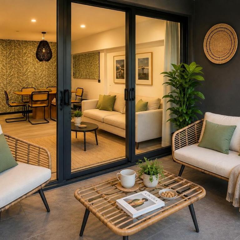 Despierta entre Árboles Depto 2D2B con Terraza Piscina Wifi - Apartamento de 2 dormitorios - 3