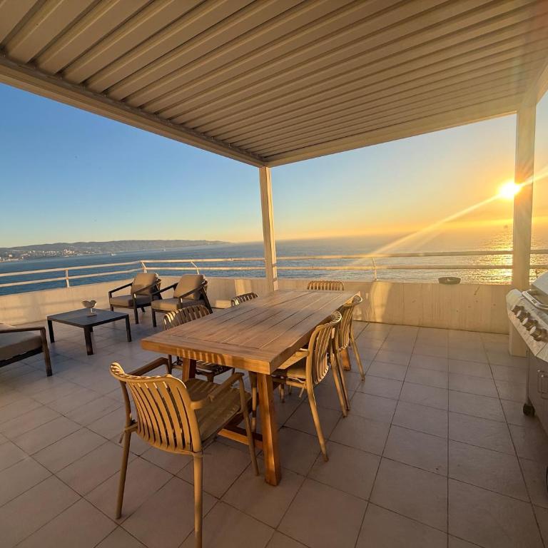 Departamento remodelado gran vista al mar Reñaca - Apartamento de 3 dormitorios - 1