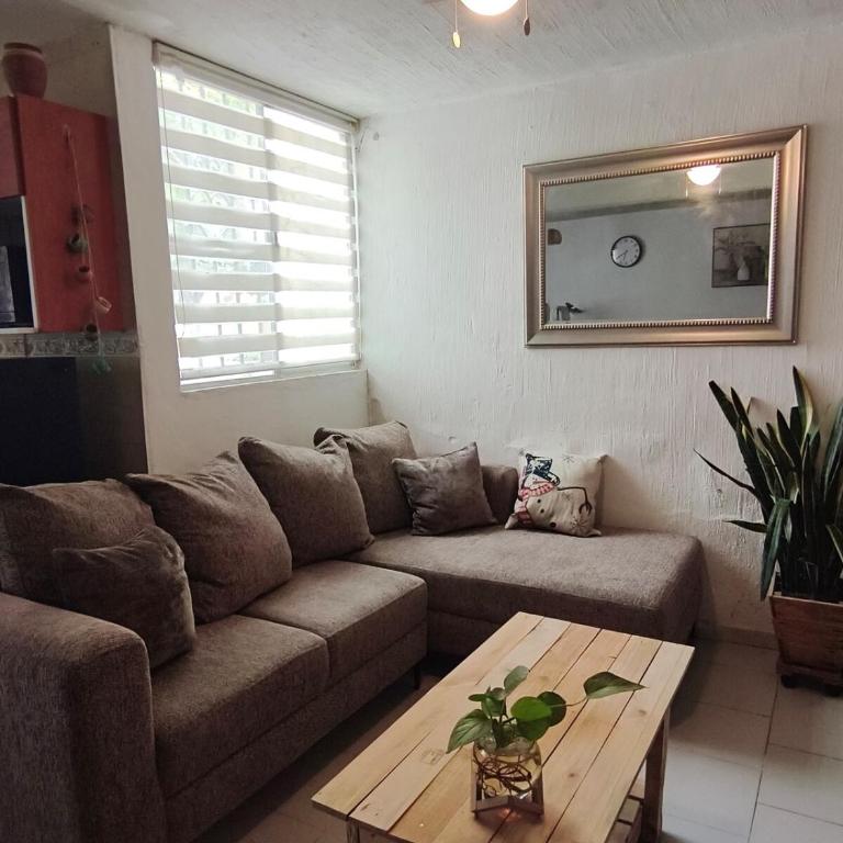 Casita Serenata, Perisur, Linea1Tren, Macrobus, CRIT - One-Bedroom Apartment - 11