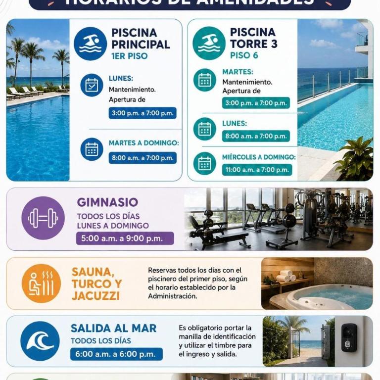 Pozos Colorados, vista al mar, playa y picsina - One-Bedroom Apartment - 91