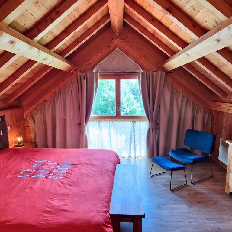 Chalet avec spa, animaux admis - 6 pers. - Chalet 2 Chambres - 15