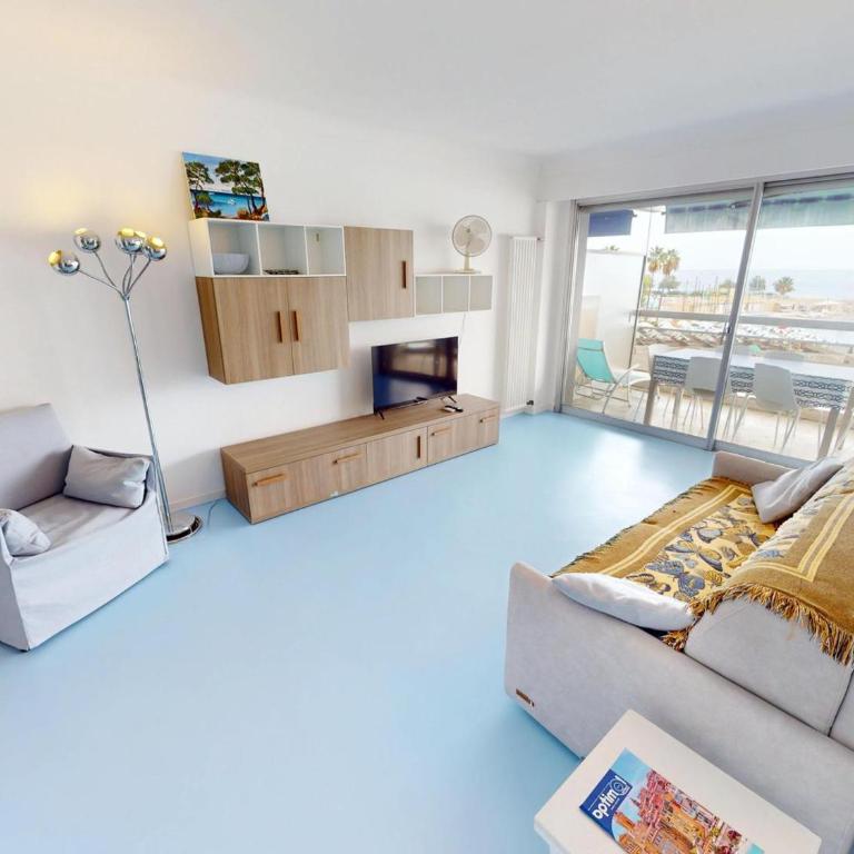 Appartement climatisé avec parking face mer - Apartment mit 1 Schlafzimmer - 6