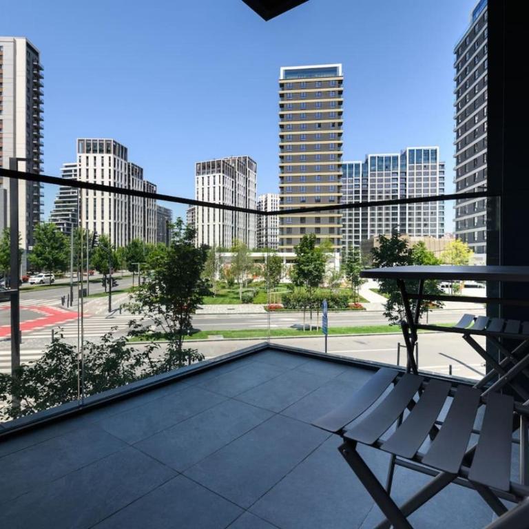IN Stay Apartments BW - Deluxe Apartment mit 1 Schlafzimmer und Stadtblick - 17