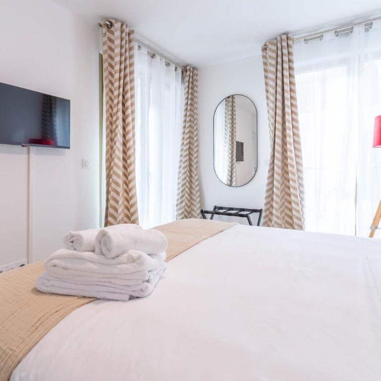 Pop Station - Grand T2 avec Terrasse - Proche gare - Appartement 1 Chambre avec Terrasse - 6