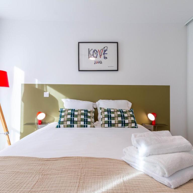 Pop Station - Grand T2 avec Terrasse - Proche gare - Appartement 1 Chambre avec Terrasse - 18