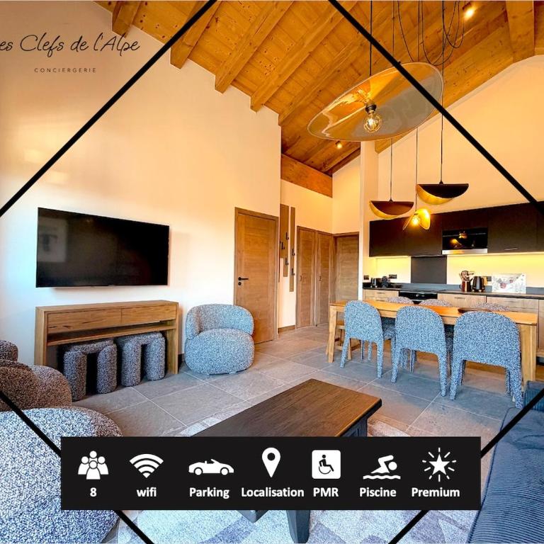 Perle d'Alba - T4 d'exception aux pieds des pistes - Appartement 3 Chambres Premium avec Balcon - 1