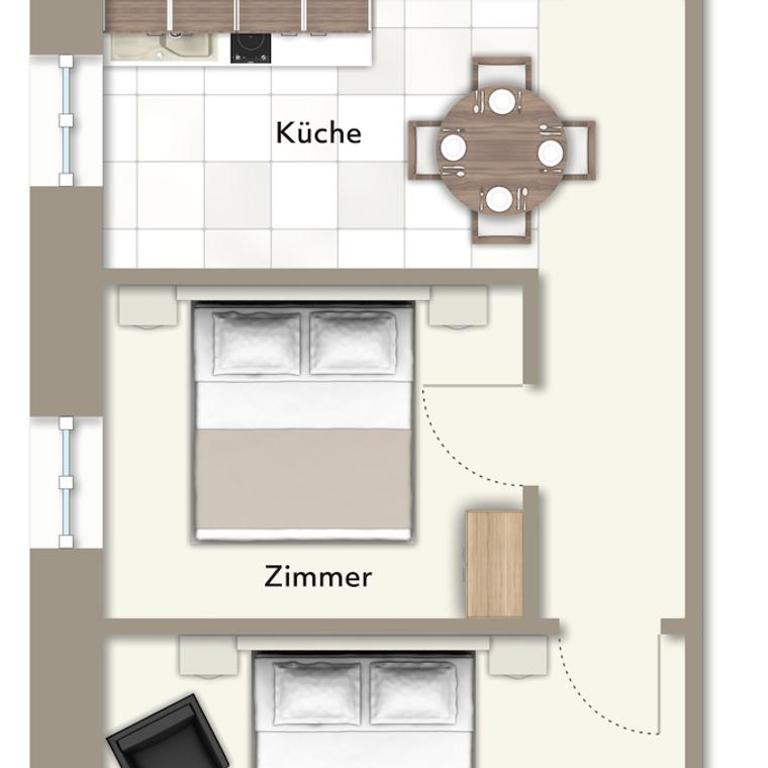 kalm stay - a design Aparthotel - Suite Junior Familiale - 10
