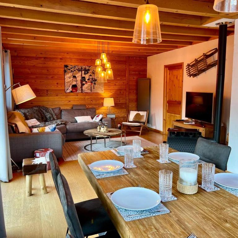 Chalet Serre Chevalier 160m2 9 pers - Sauna, 5 chambres - Chalet - 12