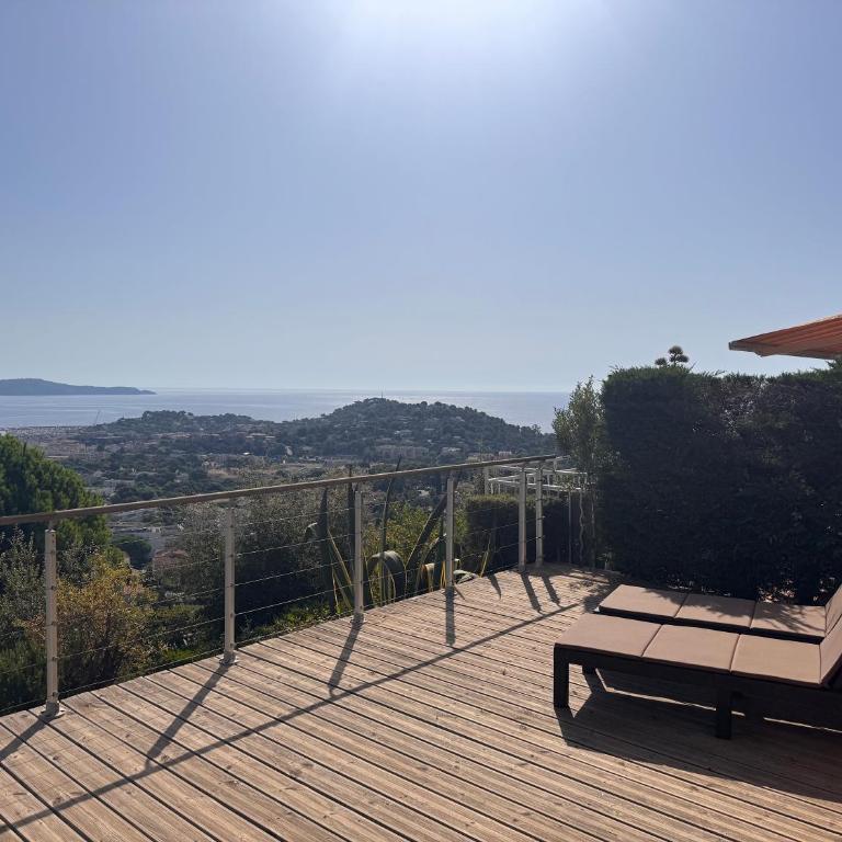 2 pièces cabine avec vue mer dans résidence avec piscine - Deluxe Apartment - 1