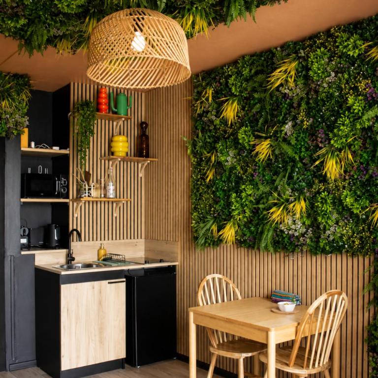 Mango Jungle - Appartement chaleureux sur le thème de la jungle avec balcon à Grenoble - Appartamento con 1 Camera da Letto - 3