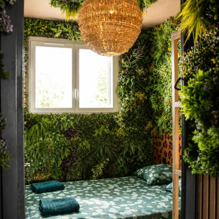Mango Jungle - Appartement chaleureux sur le thème de la jungle avec balcon à Grenoble - Appartamento con 1 Camera da Letto - 29