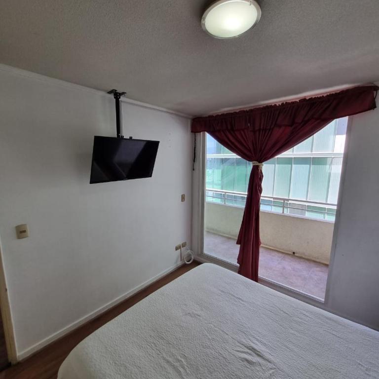 Amplio alojamiento con balcón cerca de La Moneda - One-Bedroom Apartment with Balcony - 3