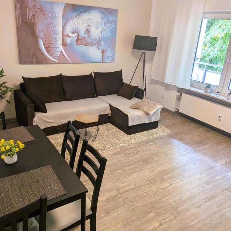 Modernes 2-Zimmer-Apartment mit Balkon & Gartenblick - Apartment mit 1 Schlafzimmer - 7