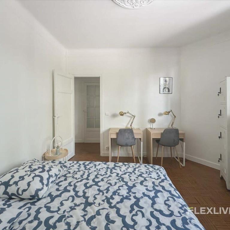 Immeuble Verdun - Chambre Lits Jumeaux - 4