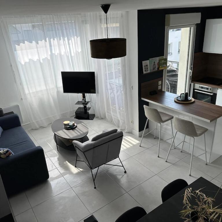 Chartrons duplex avec blacon et parking Bordeaux - Appartement 2 Chambres - 1