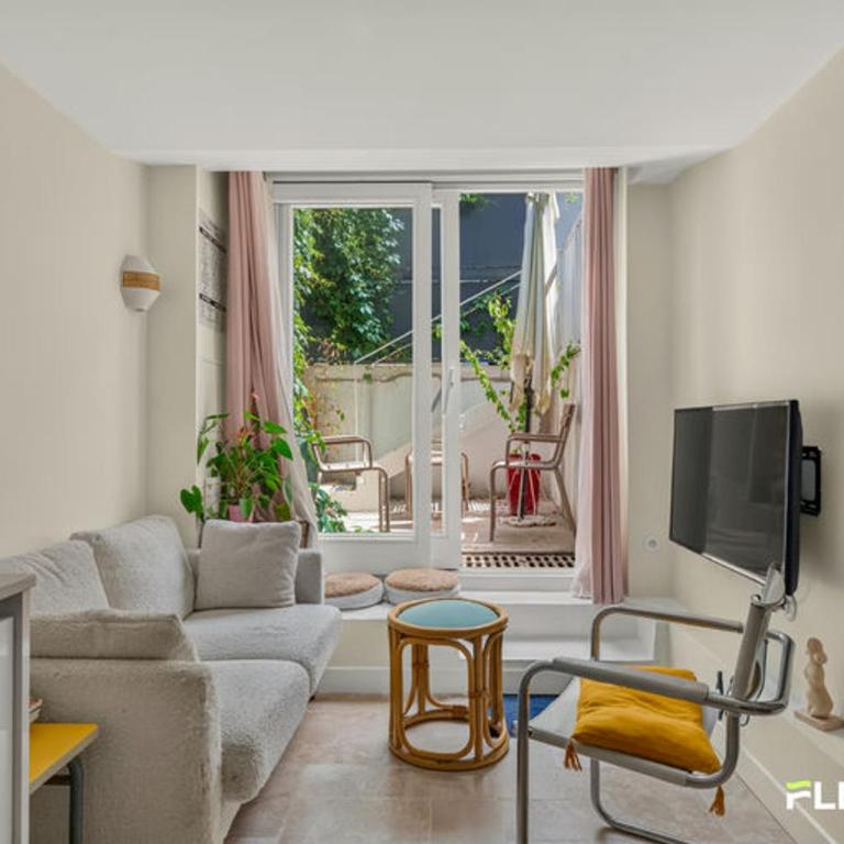 T2 with Terrace in a House Villa Daviel Paris 13 - Apartment - 1