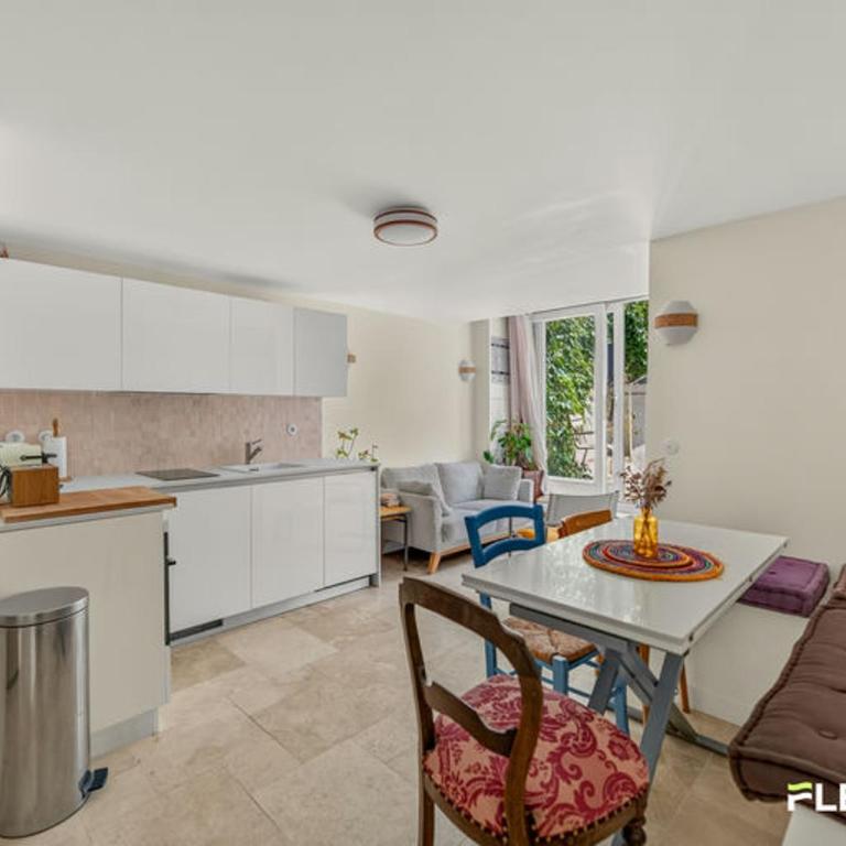 T2 with Terrace in a House Villa Daviel Paris 13 - Apartment - 12