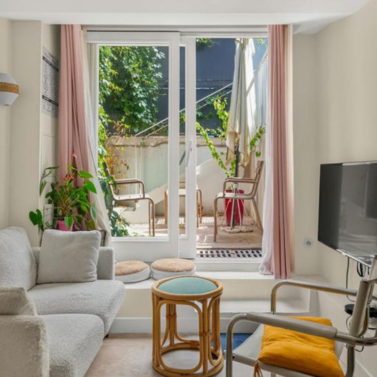 T2 with Terrace in a House Villa Daviel Paris 13 - Apartment - 5