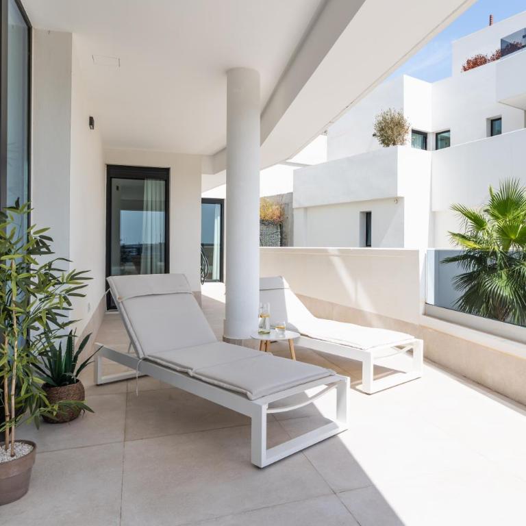 Mirador Estepona Hills Sea View with Pool included & additional Padel Court and Gym by Downtown Apartments Spain - Appartement 3 Chambres - Vue sur Mer - 24
