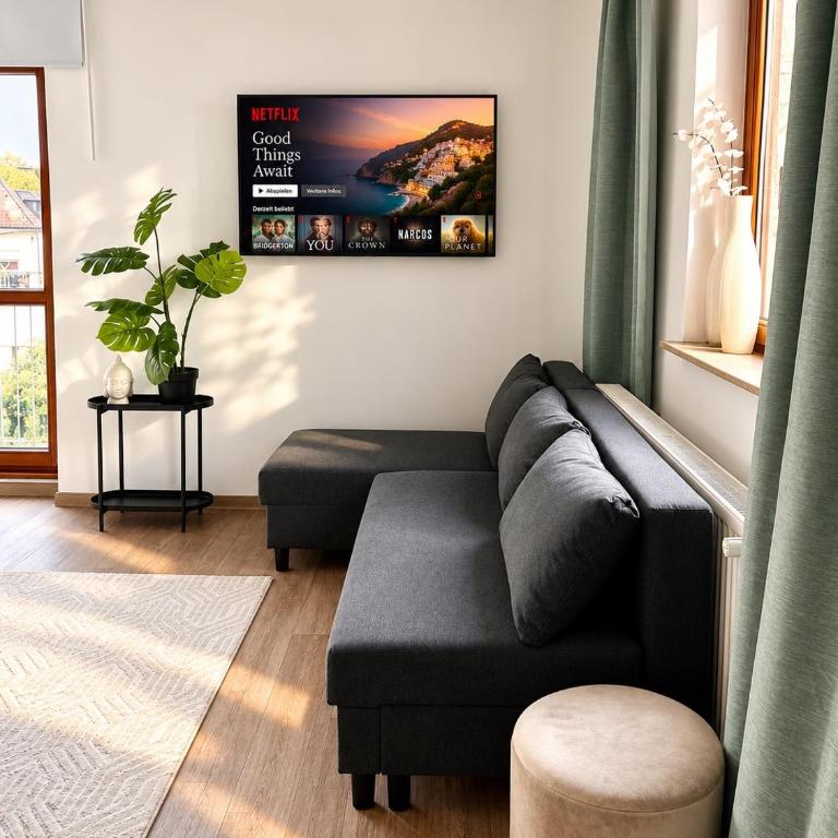 BRÜCKENGLÜCK Alte Mainbrücke - GRATIS KAFFEE - NETFLIX - BALKON - Apartment mit 1 Schlafzimmer - 3