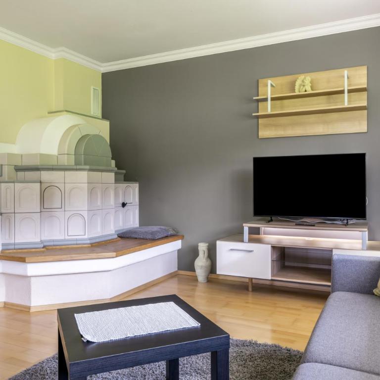 Ferienhaus Kahr - Deluxe-Apartment mit 2 Schlafzimmern und Gartenblick - 9
