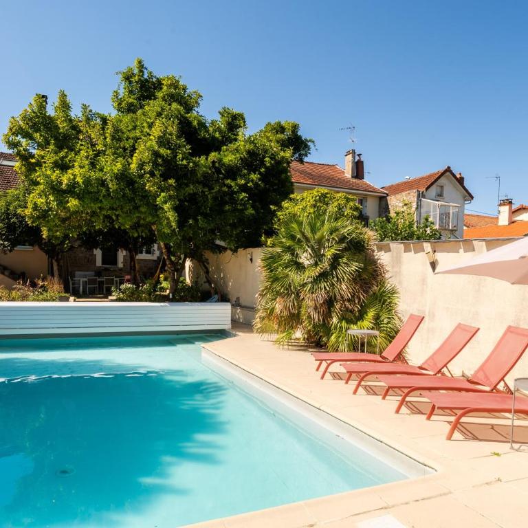 La Villa Benedictins - Piscine & Grand Jardin - Villa 3 Chambres - 1