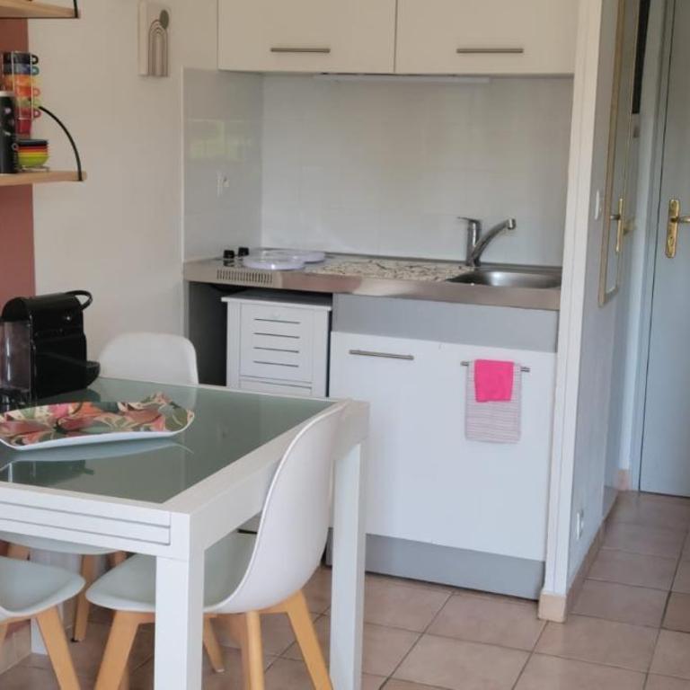 Studio Albatros Terrasse en RDJ Parking privé Piscine proche Golf, Tennis Grasse - Studio avec Terrasse - 8