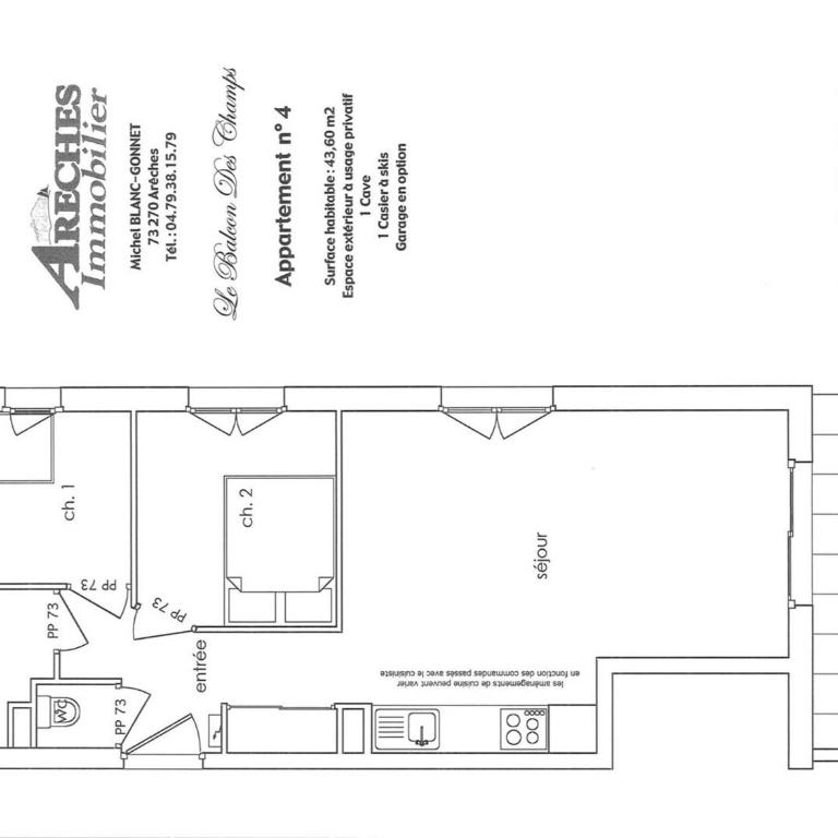 Appartement cosy avec jardinet - 6 pers. - FR-1-886-111 - Appartement - 14