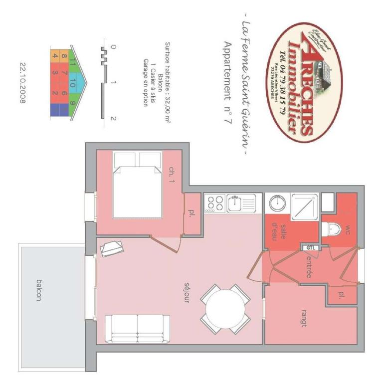 Appartement cosy avec vue village - 4 pers. - FR-1-886-4 - Appartement - 9