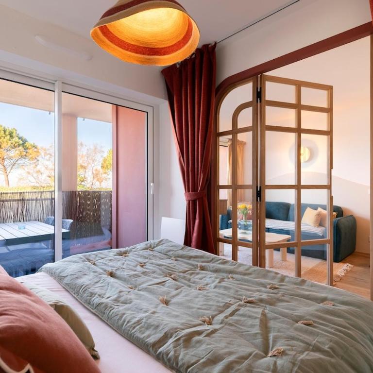 Océan et Golf - Aperçu Océan, balcon, piscine et parking - Apartment mit 1 Schlafzimmer und Balkon - 8