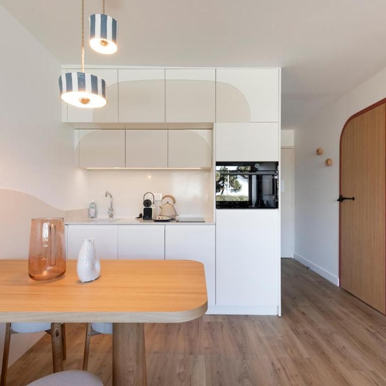 Océan et Golf - Aperçu Océan, balcon, piscine et parking - Apartment mit 1 Schlafzimmer und Balkon - 12