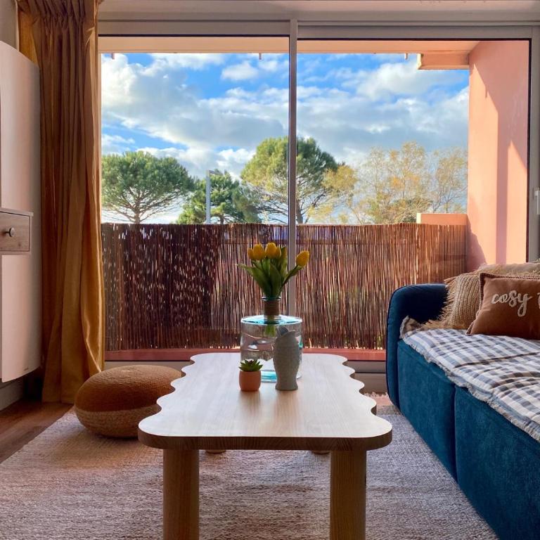 Océan et Golf - Aperçu Océan, balcon, piscine et parking - Apartment mit 1 Schlafzimmer und Balkon - 25