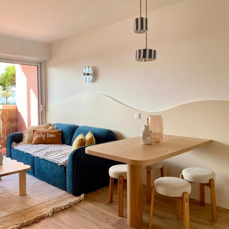Océan et Golf - Aperçu Océan, balcon, piscine et parking - Apartment mit 1 Schlafzimmer und Balkon - 28