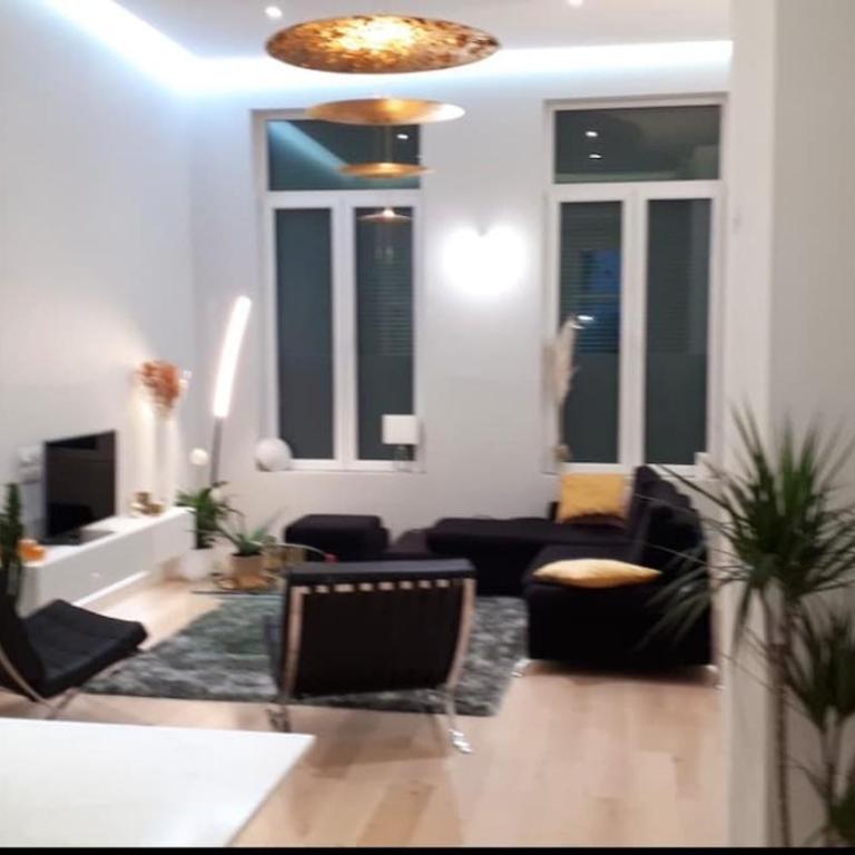 appartement standing lille centre - Chambre Double Deluxe avec Douche - 6