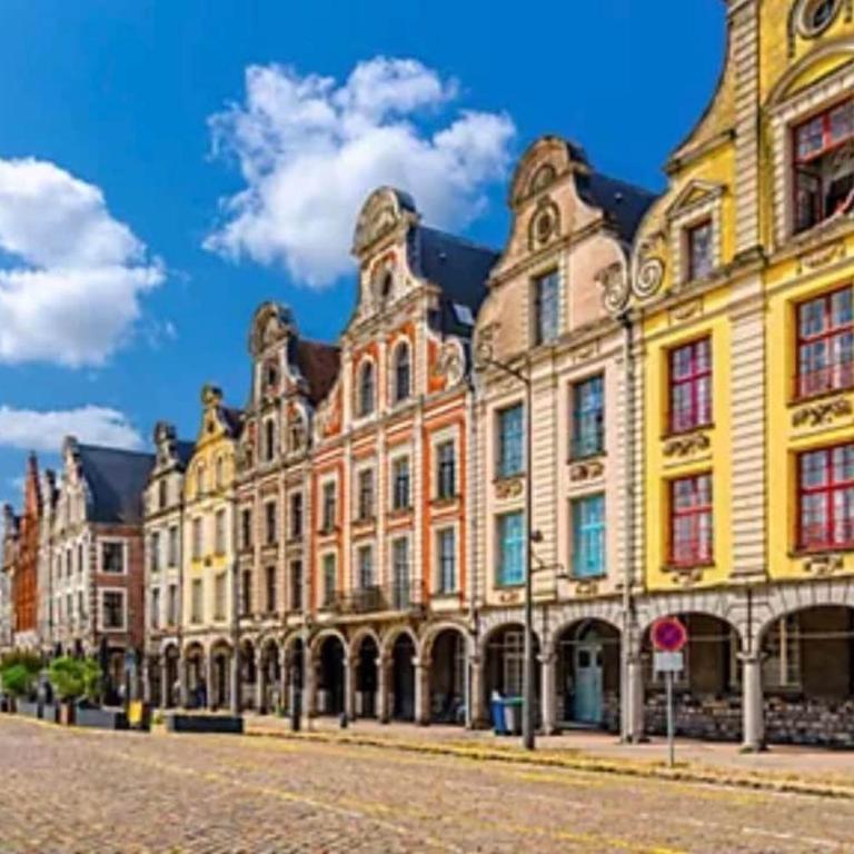 appartement standing lille centre - Chambre Double Deluxe avec Douche - 21