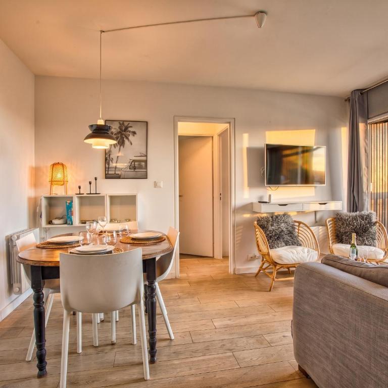 Moderne T2, bord de mer, Parking & Wifi gratuit - Appartement 1 Chambre - 1