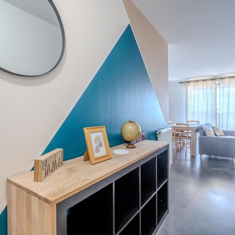 Vue Garonne Balcon Parking privé T2 lumineux - Appartement 2 Chambres - 9