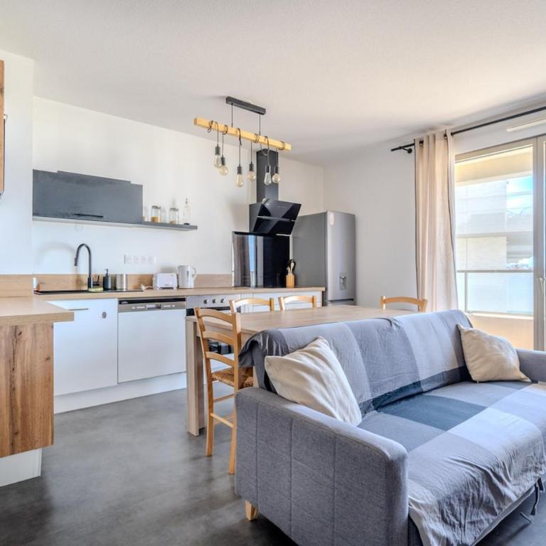 Vue Garonne Balcon Parking privé T2 lumineux - Appartement 2 Chambres - 18