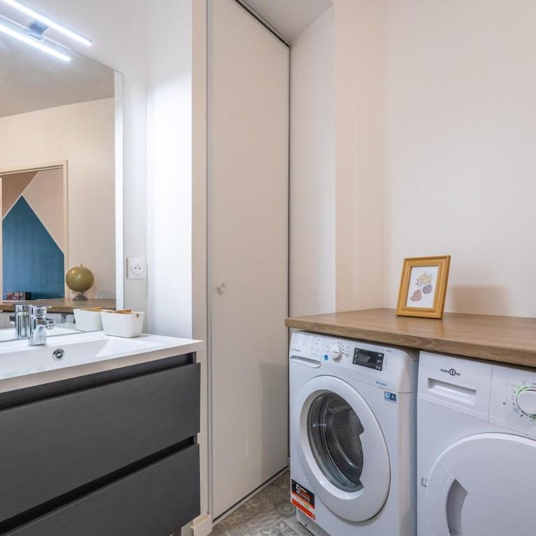 Vue Garonne Balcon Parking privé T2 lumineux - Appartement 2 Chambres - 21