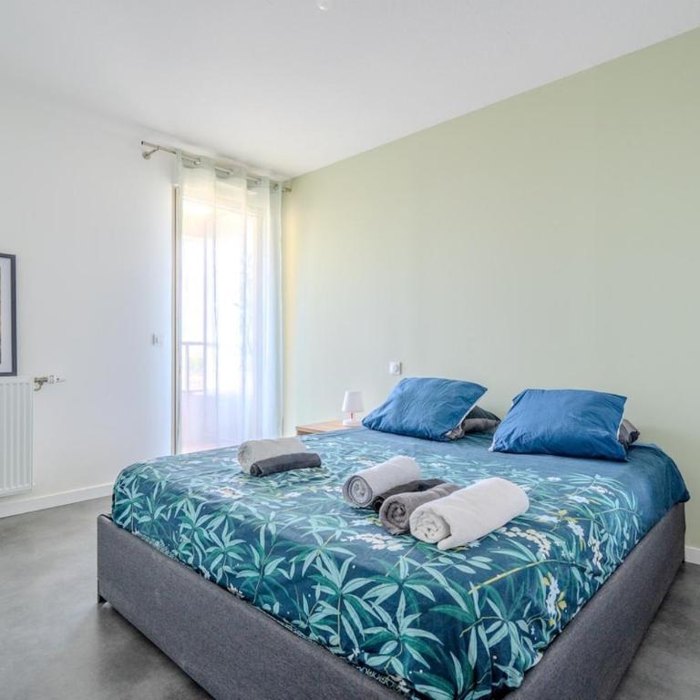 Vue Garonne Balcon Parking privé T2 lumineux - Appartement 2 Chambres - 30