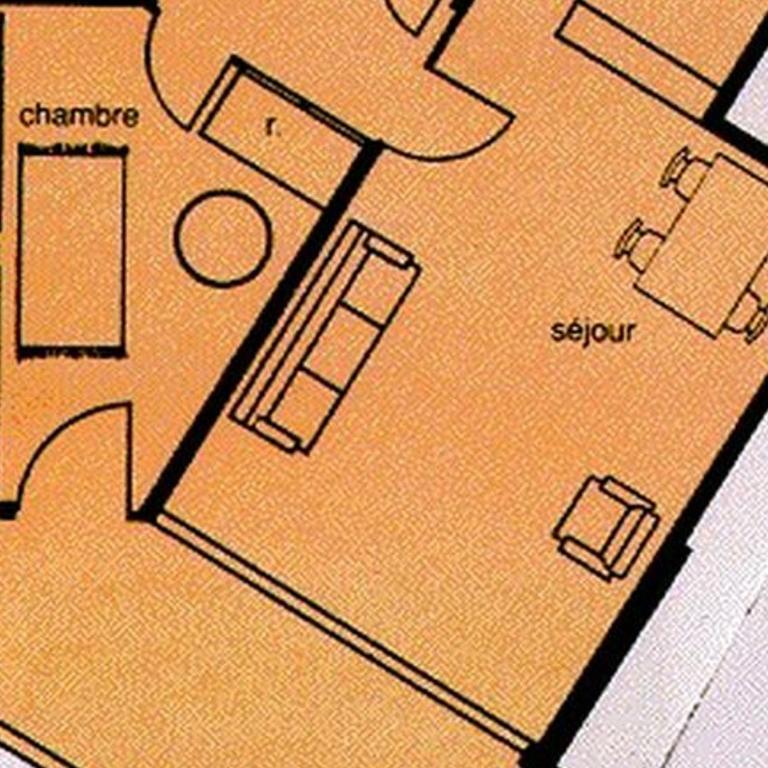 Confortable appartement 2 pièces pour 6 à Chamrousse - Appartement 1 Chambre - 8